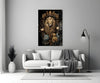 Lion King Glass Wall Art by Insigneart USA