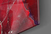 Red Marbellous Glass Wall Art by Insigneart USA