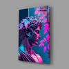 Thinking Sculpture Glass Wall Art by Insigneart USA