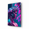 Thinking Sculpture Glass Wall Art by Insigneart USA
