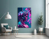 Thinking Sculpture Glass Wall Art by Insigneart USA