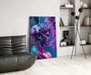 Thinking Sculpture Glass Wall Art by Insigneart USA