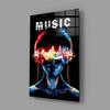 Music Glass Wall Art by Insigneart USA