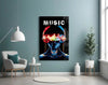 Music Glass Wall Art by Insigneart USA