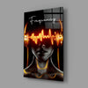 Frequency Glass Wall Art by Insigneart USA