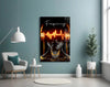 Frequency Glass Wall Art by Insigneart USA