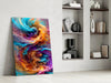 Color Dance Glass Wall Art by Insigneart USA