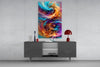Color Dance Glass Wall Art by Insigneart USA