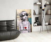 I Love Life Glass Wall Art by Insigneart USA