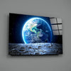 Earth Glass Wall Art by Insigneart USA