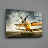 Aircraft Glass Wall Art by Insigneart USA