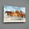 Horses Glass Wall Art by Insigneart USA