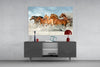 Horses Glass Wall Art by Insigneart USA