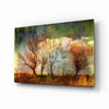 Autumn Trees Glass Wall Art by Insigneart USA