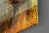 Autumn Trees Glass Wall Art by Insigneart USA