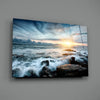 Sunset Glass Wall Art by Insigneart USA