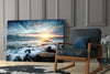 Sunset Glass Wall Art by Insigneart USA