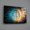 Brain Glass Wall Art by Insigneart USA