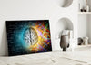 Brain Glass Wall Art by Insigneart USA