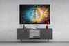 Brain Glass Wall Art by Insigneart USA