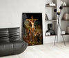 Jesus Glass Wall Art by Insigneart USA