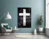 Cross Glass Wall Art by Insigneart USA