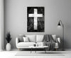 Cross Glass Wall Art by Insigneart USA