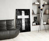 Cross Glass Wall Art by Insigneart USA