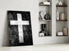 Cross Glass Wall Art by Insigneart USA