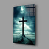 Cross Glass Wall Art by Insigneart USA