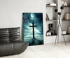 Cross Glass Wall Art by Insigneart USA