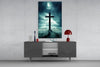 Cross Glass Wall Art by Insigneart USA