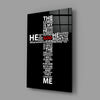 Cross Glass Wall Art by Insigneart USA