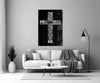 Cross Glass Wall Art by Insigneart USA