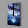 Cross Glass Wall Art by Insigneart USA