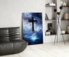 Cross Glass Wall Art by Insigneart USA