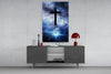 Cross Glass Wall Art by Insigneart USA