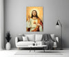 Jesus Glass Wall Art by Insigneart USA