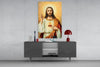 Jesus Glass Wall Art by Insigneart USA