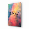 Pray Glass Wall Art by Insigneart USA