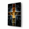 Lion Glass Wall Art by Insigneart USA