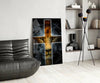 Lion Glass Wall Art by Insigneart USA