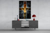 Lion Glass Wall Art by Insigneart USA