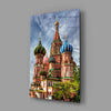 Saint Basil's Cathedral Glass Wall Art by Insigneart USA