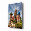 Saint Basil's Cathedral Glass Wall Art by Insigneart USA