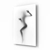 Woman Shadow Glass Wall Art by Insigneart USA