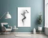 Woman Shadow Glass Wall Art by Insigneart USA