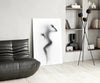 Woman Shadow Glass Wall Art by Insigneart USA