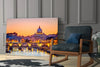 St, Peter's Basilica Glass Wall Art by Insigneart USA