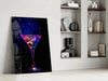 Coctail Glass Wall Art by Insigneart USA
